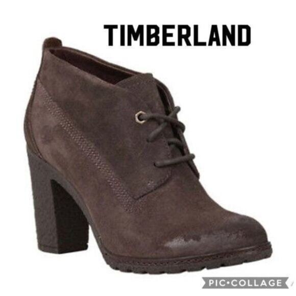 Timberland Earthkeepers brown suede Booties size 9 - Picture 1 of 12